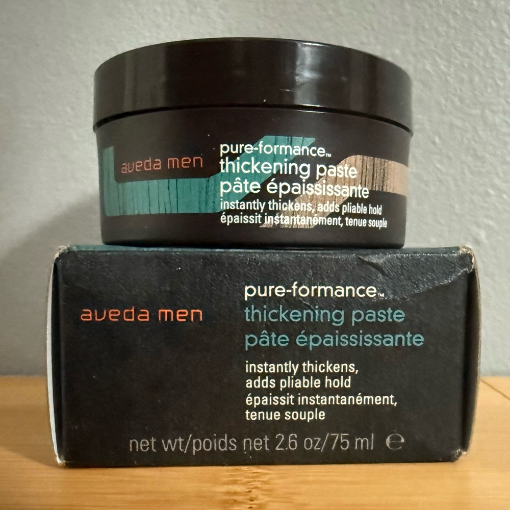 Aveda Men Pure-formance Thickening Paste 2.6 oz New in Box